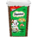 Temptations Classic Seafood Medley Flavor Soft & Crunchy Cat Treats, 30-oz tub