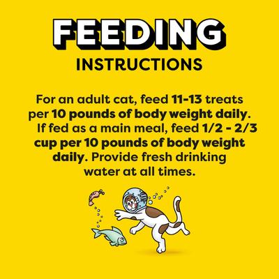 Show full view: Temptations Classic Seafood Medley Flavor Soft & Crunchy Cat Treats, 6.3-oz bag slide 8 of 12