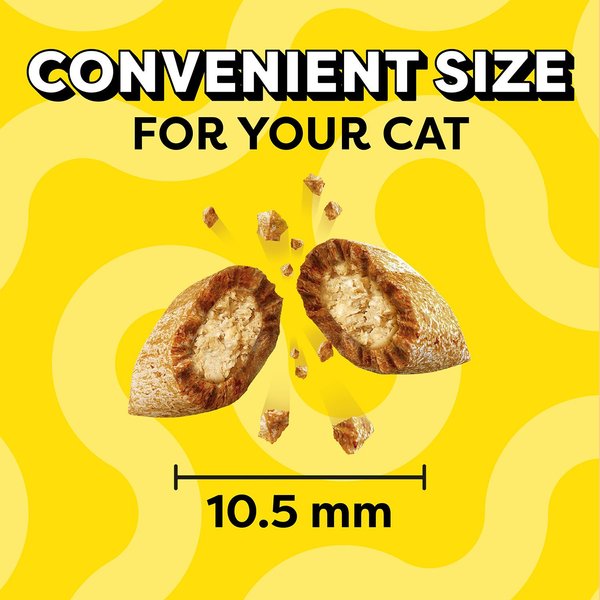 Show full view: Temptations Classic Shrimpy Shrimp Flavor Soft & Crunchy Cat Treats, 3-oz bag slide 4 of 12
