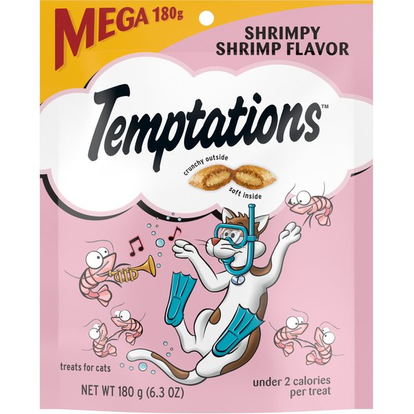 Temptations Ocean Middles Shrimp & Tuna Flavor Cat Treats