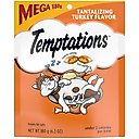 Temptations Classic Tantalizing Turkey Flavor Soft & Crunchy Cat Treats, 6.3-oz bag