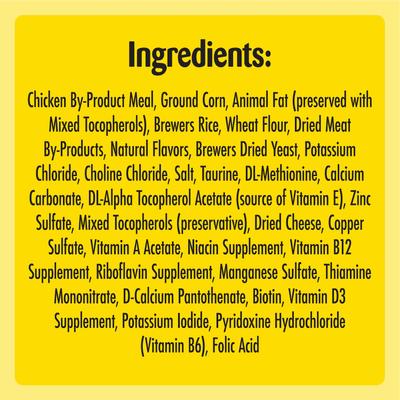 Show full view: Temptations Classic Tasty Chicken Flavor, 30-oz tub + MixUps Meowmaid Salmon & Tuna Flavors Soft & Crunchy Cat Treats slide 4 of 10