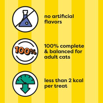 Show full view: Temptations Classic Tempting Tuna Flavor Soft & Crunchy Cat Treats, 3-oz bag slide 6 of 12