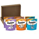 Temptations Classic Variety Pack Creamy Dairy, Tempting Tuna, Shrimpy Shrimp & Tantalizing Turkey Flavor Soft & Crunchy Cat Treats, 6.3-oz, case of 6