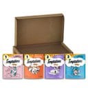 Temptations Classic Variety Pack Creamy Dairy, Tempting Tuna, Shrimpy Shrimp & Tantalizing Turkey Flavor Soft & Crunchy Cat Treats, 6.3-oz, case of 6