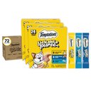 Temptations Creamy Puree Salmon, Chicken & Tuna Variety Pack Lickable Cat Treats, 0.425-oz tube, pack of 72