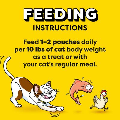 Show full view: Temptations Creamy Puree Salmon & Chicken Variety Pack Lickable Cat Treats, 0.425-oz, 16 count slide 8 of 12