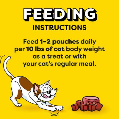 Show full view: Temptations Creamy Puree with Beef Liver Lickable, Squeezable Cat Treat, 0.425-oz pouch, 4 count slide 8 of 12