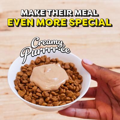 Show full view: Temptations Creamy Puree with Cheese Topper Lickable Cat Treats, 0.425-oz pouch, 4 count slide 5 of 12