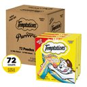 Temptations Creamy Puree Salmon, Chicken & Tuna Variety Pack Lickable Cat Treats, 0.425-oz tube, pack of 72