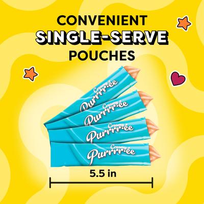 Show full view: Temptations Creamy Puree with Tuna Lickable Cat Treats, 0.425-oz pouch slide 4 of 12