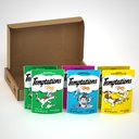 Temptations Feline Favorites Variety Pack Soft & Crunchy Cat Treats, 3-oz bag, case of 6