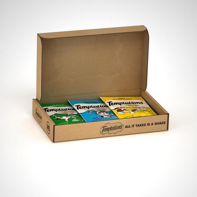 Show full view: Temptations Feline Favorites Variety Pack Soft & Crunchy Cat Treats, 3-oz bag, case of 6 slide 3 of 12