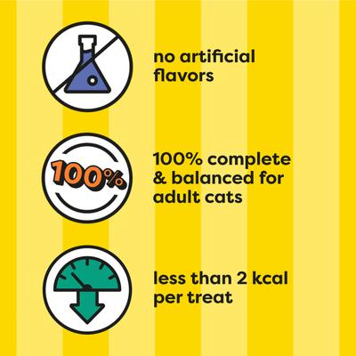 Show full view: Temptations Indoor Care Chicken Flavor Soft & Crunchy Cat Treats, 4.9-oz bag slide 6 of 11