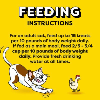 Show full view: Temptations Indoor Care Chicken Flavor Soft & Crunchy Cat Treats, 4.9-oz bag slide 8 of 11