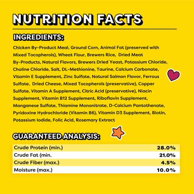 Show full view: Temptations Jumbo Stuff Savory Salmon Flavor Soft & Crunchy Cat Treats, 2.47-oz bag slide 7 of 11