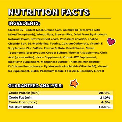 Show full view: Temptations Jumbo Stuff Tasty Chicken Flavor Soft & Crunchy Cat Treats, 2.47-oz bag slide 7 of 11