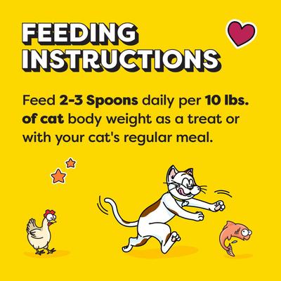 Show full view: Temptations Lickable Spoons Tasty Chicken & Savory Salmon Cat Lickable Treats, .353-oz spoon, box of 4 slide 8 of 11