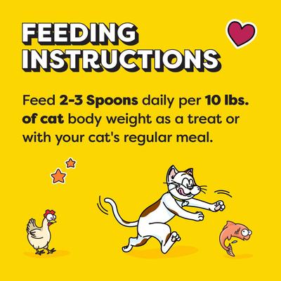Show full view: Temptations Lickable Spoons Tasty Chicken & Savory Salmon Cat Lickable Treats, .353-oz spoon, box of 8 slide 8 of 11