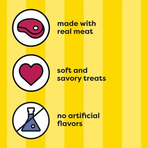 Temptations Meaty Bites Chicken Flavor Soft & Savory Cat Treats, 4.12-oz bag