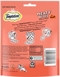 Temptations Meaty Bites Salmon Flavor Soft & Savory Cat Treats, 4.12-oz bag slide 2 of 9