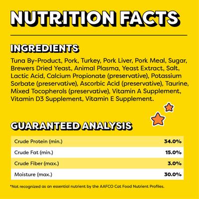 Show full view: Temptations Meaty Bites Tuna Flavor Soft & Savory Cat Treats, 1.5-oz bag slide 6 of 12