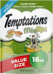 Temptations MixUps Catnip Fever Flavor + Classic Crabby Crab Flavor Cat Treats slide 2 of 9