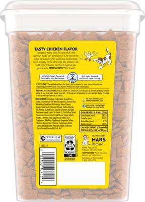 Show full view: Temptations MixUps Catnip Fever Flavor + Classic Tasty Chicken Flavor Soft & Crunchy Cat Treats slide 7 of 10