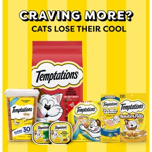 Temptations MixUps Catnip Fever Flavor Soft & Crunchy Cat Treats, 3-oz bag