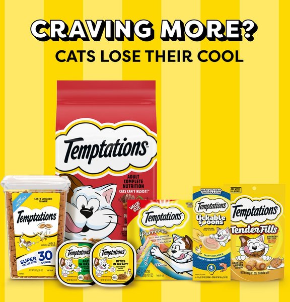 Temptations MixUps Cat Treats - Catnip Fever Flavor (48oz Bag, Crunchy & Soft Combo)