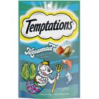 Temptations MixUps Meowmaid Salmon & Tuna Flavors Crunchy & Soft Cat Treats, 3-oz bag