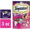 Show in main carousel: Temptations MixUps Purricorn Chicken Dairy & Shrimp Flavors Crunchy & Soft Cat Treats, 3-oz bag slide 6 of 11