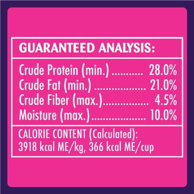 Show full view: Temptations MixUps Purricorn Chicken Dairy & Shrimp Flavors Crunchy & Soft Cat Treats, 3-oz bag, 36-oz bundle  slide 8 of 11