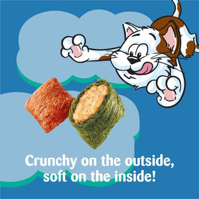 Show full view: Temptations MixUps Surfers' Delight Flavor + Meowmaid Salmon & Tuna Flavors Soft & Crunchy Cat Treats slide 9 of 9