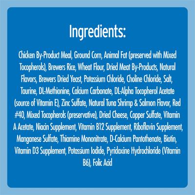 Show full view: Temptations MixUps Surfers' Delight Flavor + Purricorn Chicken Dairy & Shrimp Flavors Cat Treats slide 4 of 9