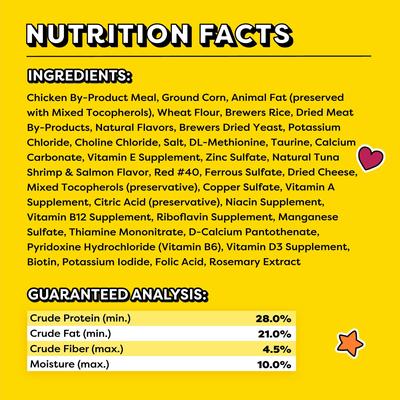 Show full view: Temptations MixUps Surfers' Delight Flavor Soft & Crunchy Cat Treats, 16-oz tub slide 7 of 12