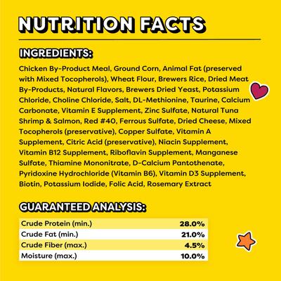 Show full view: Temptations MixUps Surfers' Delight Flavor Soft & Crunchy Cat Treats, 30-oz tub slide 7 of 12