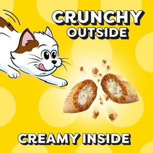 Temptations Salmon & Dairy Flavor Crunchy & Soft Kitten Treats, 6.3-oz bag