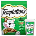 Temptations Seafood Medley Dry Food + Classic Seafood Medley Soft & Crunchy Cat Treats