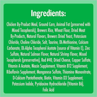 Show full view: Temptations Classic Seafood Medley Flavor Soft & Crunchy Cat Treats, 60-oz bundle  slide 5 of 11