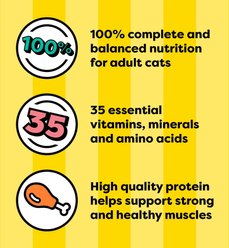 Temptations Seafood Medley Flavor Pate in Gravy Wet Cat Food, 3.5-oz tray, case of 24 slide 2 of 9