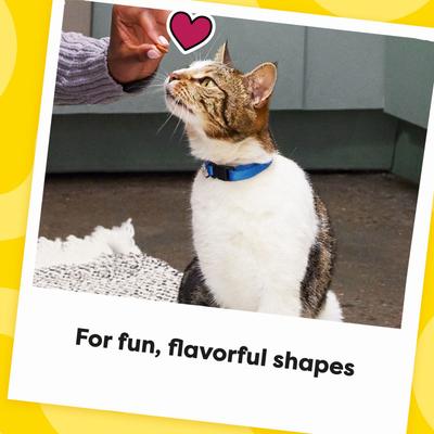 Show full view: Temptations ShakeUps Clucky Carnival Chicken, Turkey & Catnip Flavor Soft & Crunchy Cat Treats, 2.47-oz bag slide 9 of 11