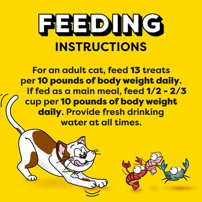 Show full view: Temptations ShakeUps Crustacean Celebration Lobster, Crab & Shrimp Flavor Soft & Crunchy Cat Treats, 2.47-oz bag slide 8 of 11