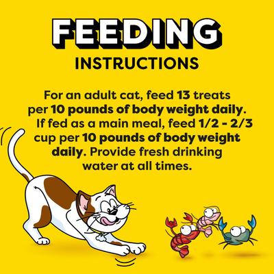 Show full view: Temptations ShakeUps Crustacean Celebration Lobster, Crab & Shrimp Flavor Soft & Crunchy Cat Treats, 5.29-oz bag slide 8 of 11