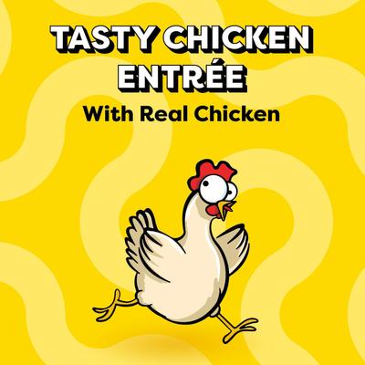 Show full view: Temptations Tasty Chicken Flavor Bites in Gravy Wet Cat Food, 3.5-oz tray, case of 24 slide 6 of 11