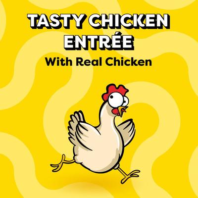 Show full view: Temptations Tasty Chicken Flavor Pate in Gravy Wet Cat Food, 3.5-oz tray, case of 24 slide 6 of 11