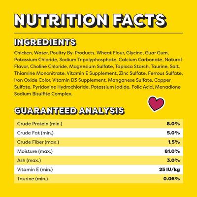 Show full view: Temptations Tasty Chicken Flavor Pate in Gravy Wet Cat Food, 3.5-oz tray, case of 24 slide 7 of 11