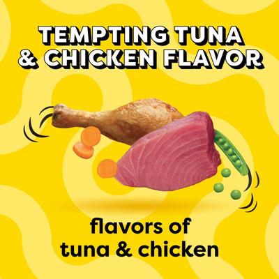 Show full view: Temptations Tempting Tuna & Chicken Flavor Adult Dry Cat Food, 27-lb bundle  slide 5 of 11