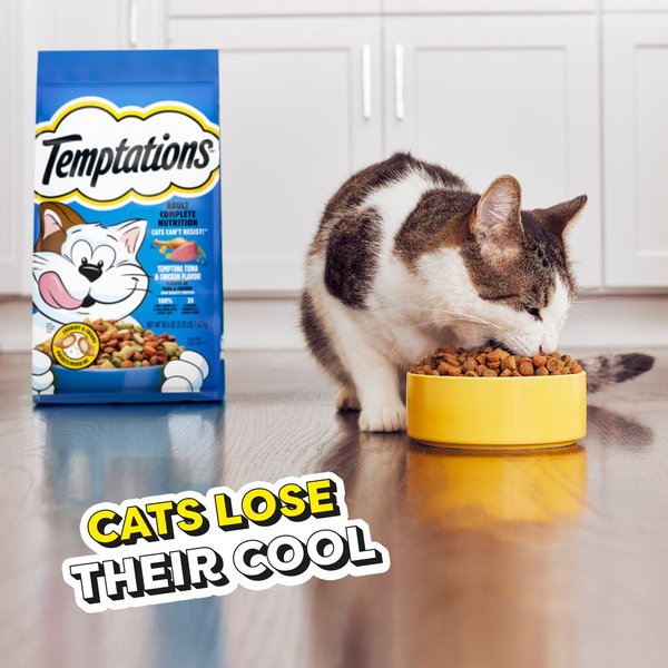 Temptations Tempting Tuna & Chicken Flavor Adult Dry Cat Food