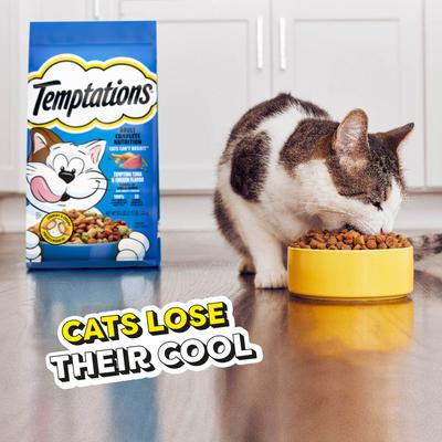 Show full view: Temptations Tempting Tuna & Chicken Flavor Adult Dry Cat Food, 3.15-lb bag slide 8 of 10